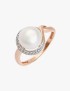 Unique wedding ring with Solitaire ring