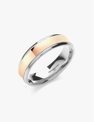 Wedding Ring in Solid 14K Platinum