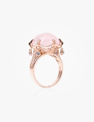 Exquisite Rose Gold Ring Eternity Wedding