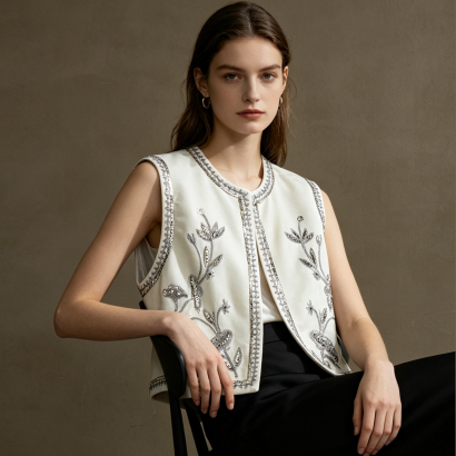 Chinese-Inspired Vest