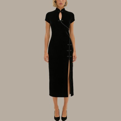 Fashionable women's slim-fit cheongsam