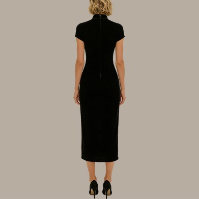 Fashionable women's slim-fit cheongsam