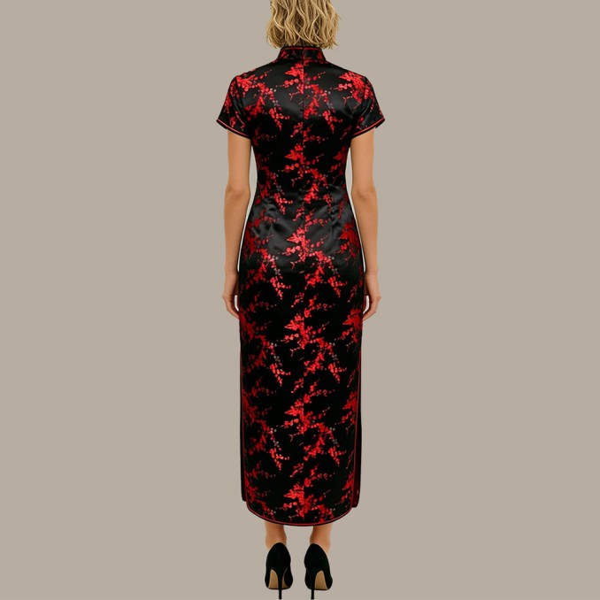 New fashionable printed Chinese cheongsam