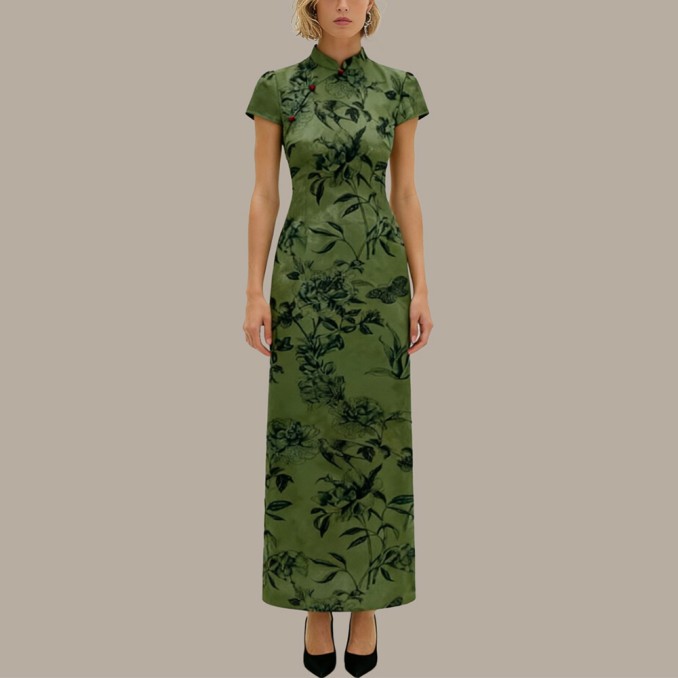 New Chinese retro cheongsam