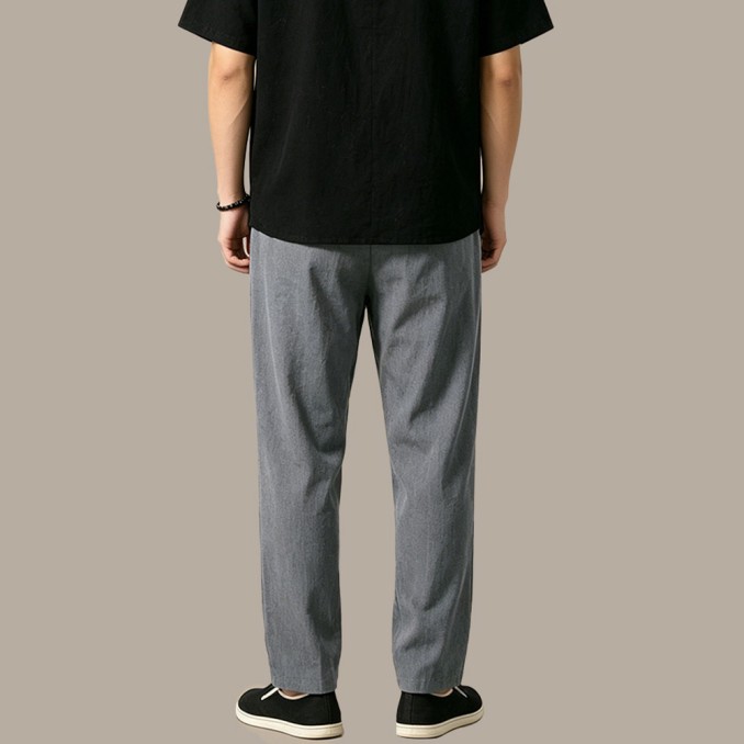 Men's Loose-Fit Comfortable Straight-Leg Trousers